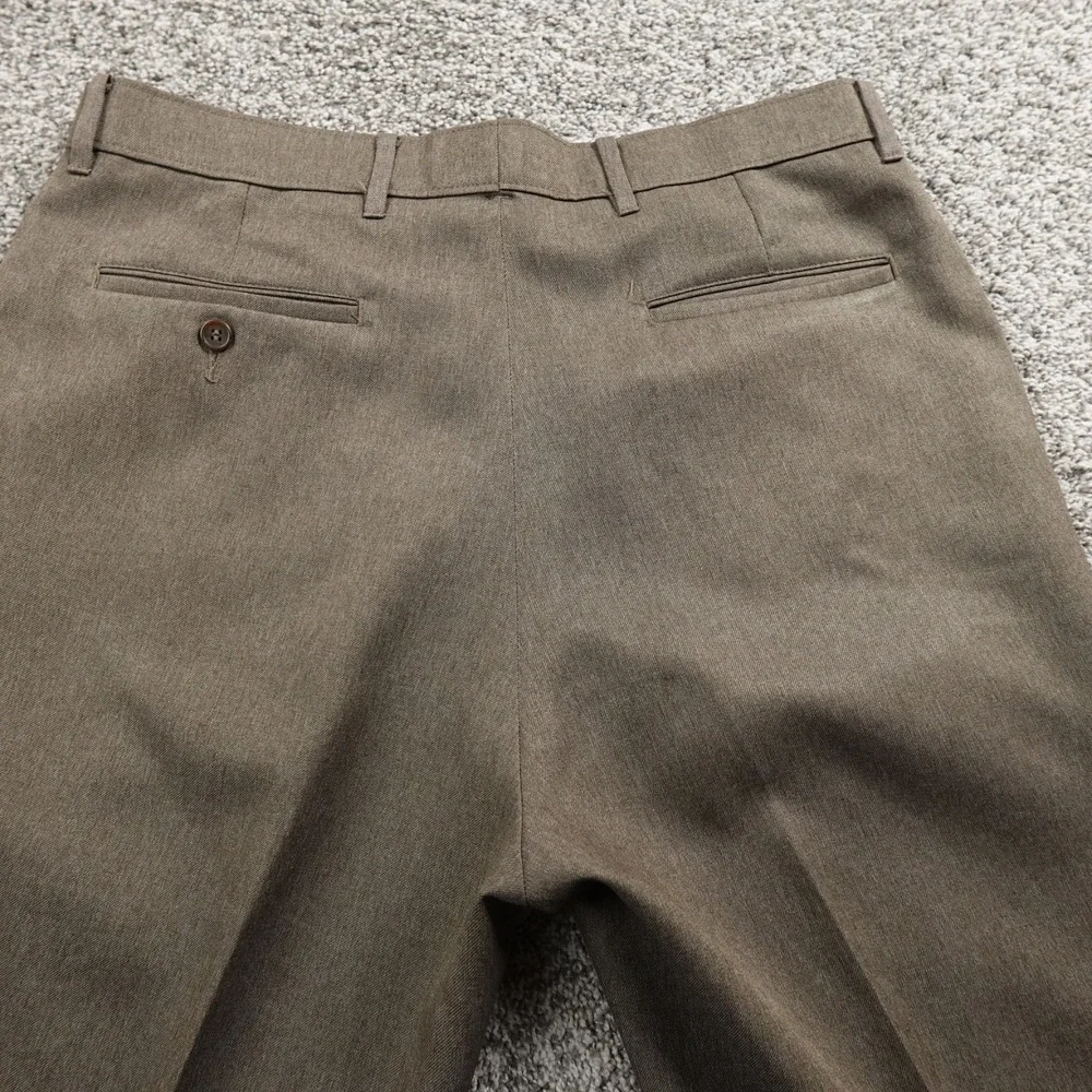 VTG Levis Pants Mens 36X32 Brown Action Slacks Chino Dress Trousers Work 90s Y2K